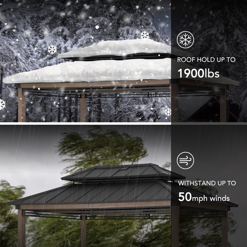 Sunjoy 8 x 8 gazebo new arrivals